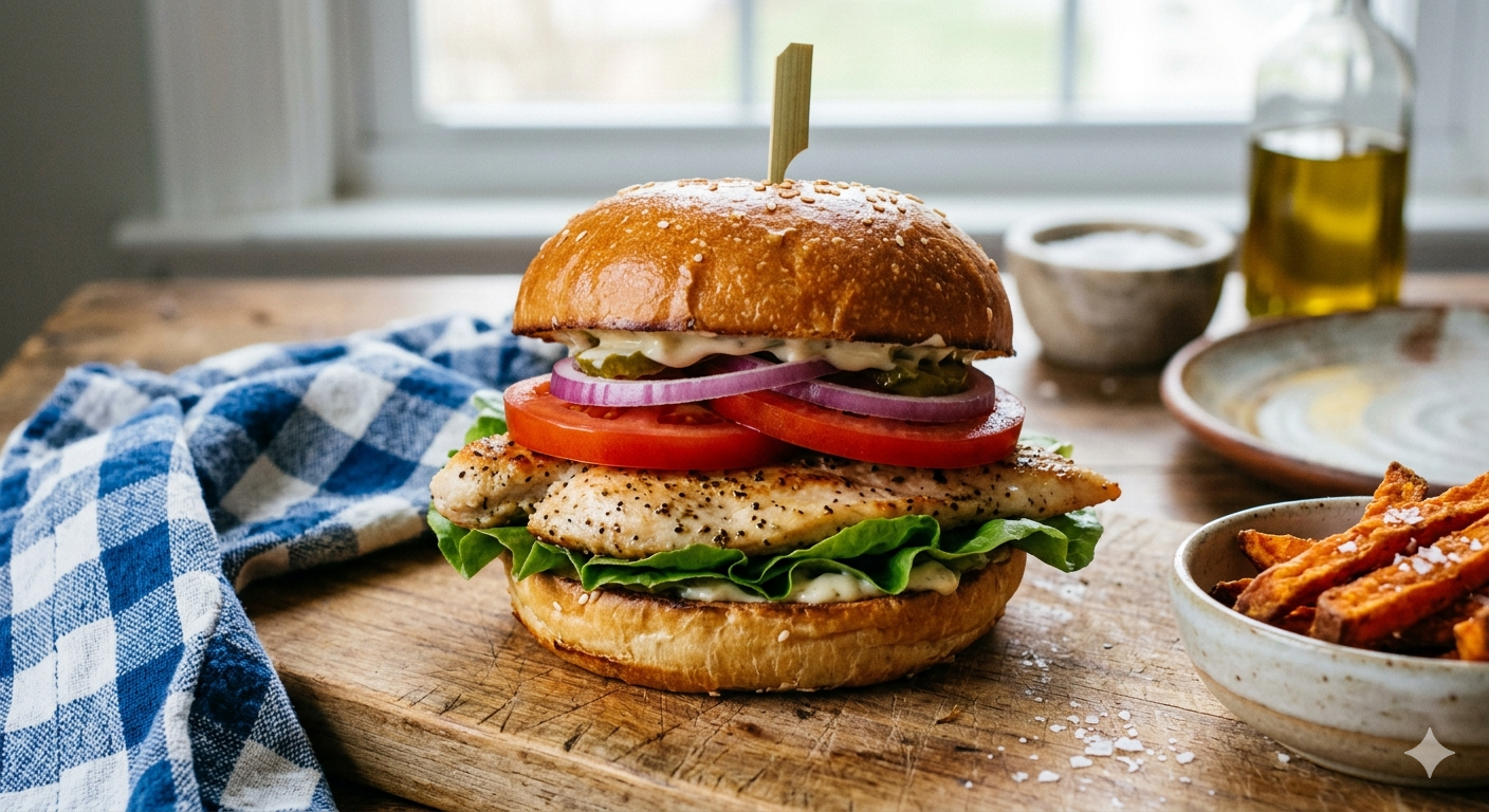 Quick Chicken Sandwich