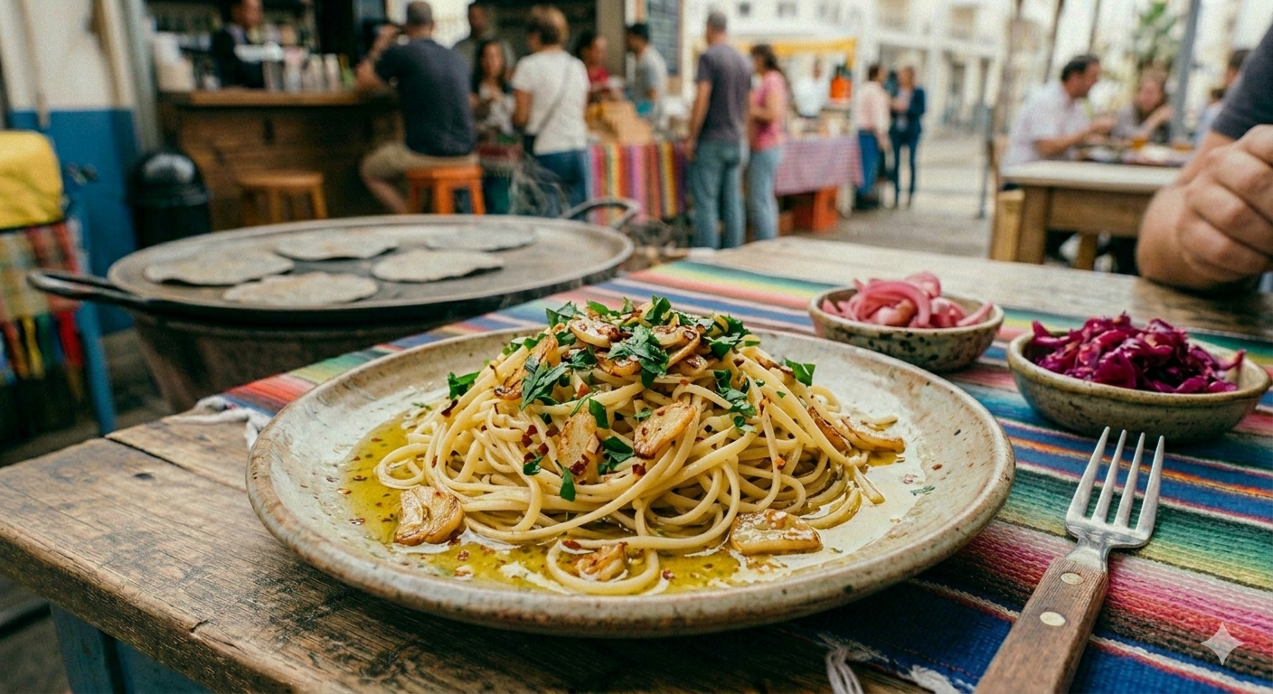 Simple Pasta Aglio e Olio