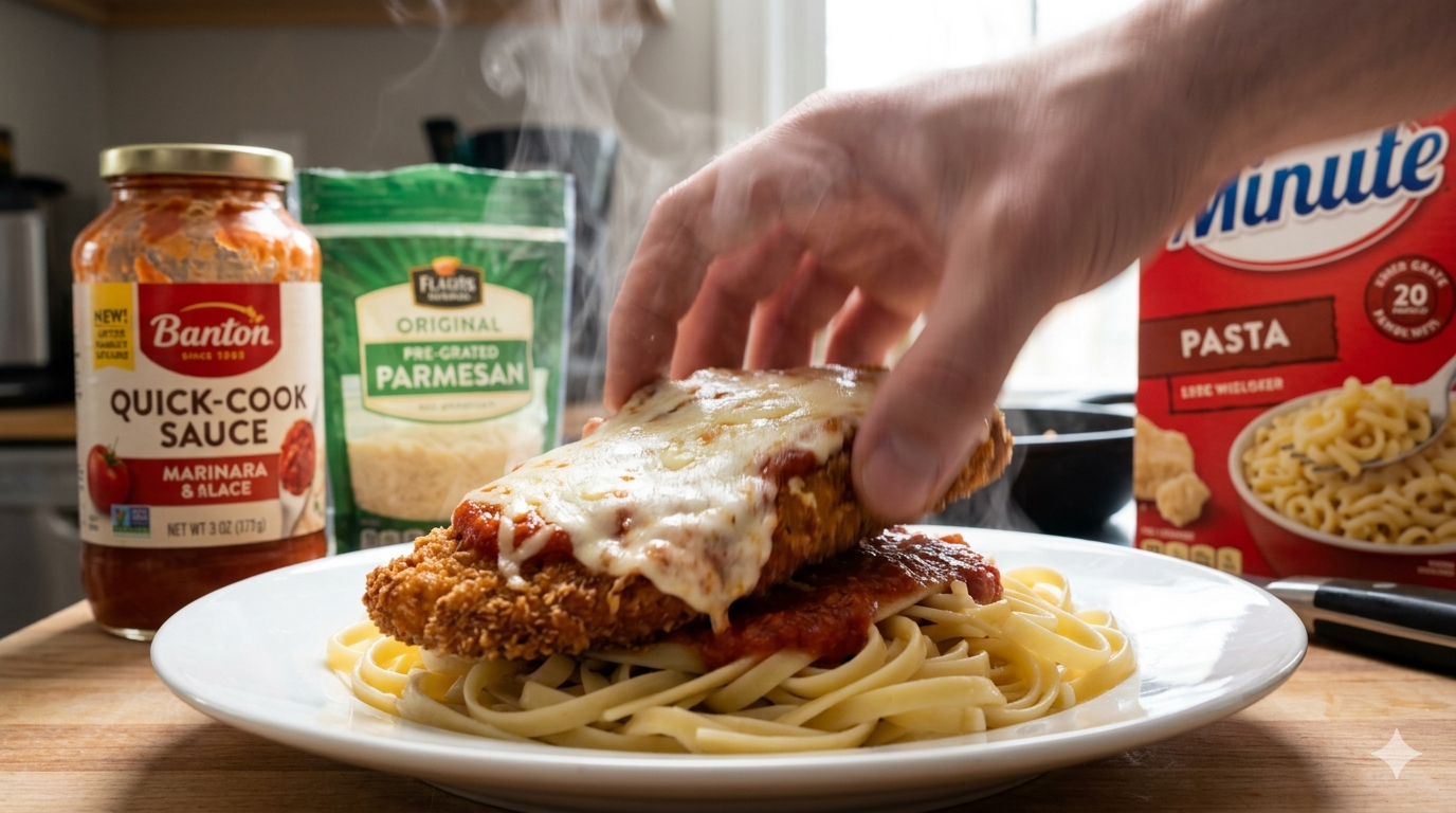 Speed Chicken Parmesan